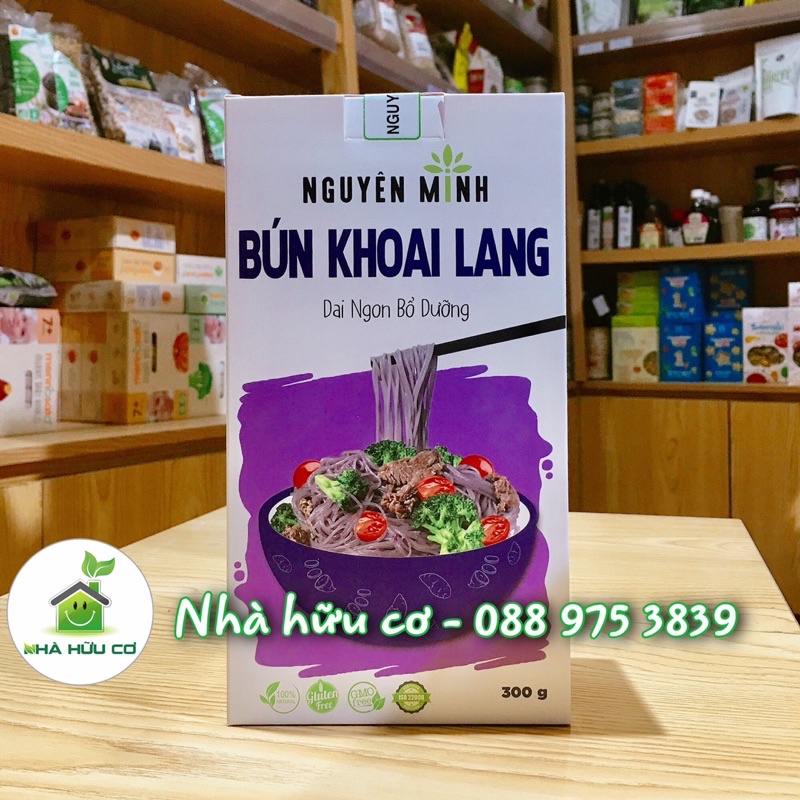 Bún rau củ vị khoai lang tím Nguyên Minh 300gr cho bé ăn dặm