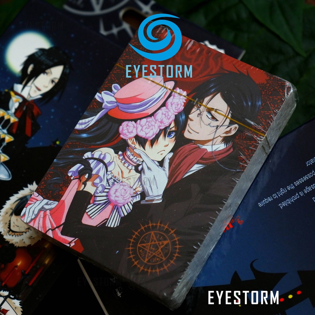 Bài tây anime Hắc Quản Gia, Black Butler, Kuroshitsuji, tú lơ khơ, manga - Poker YW - 54 lá