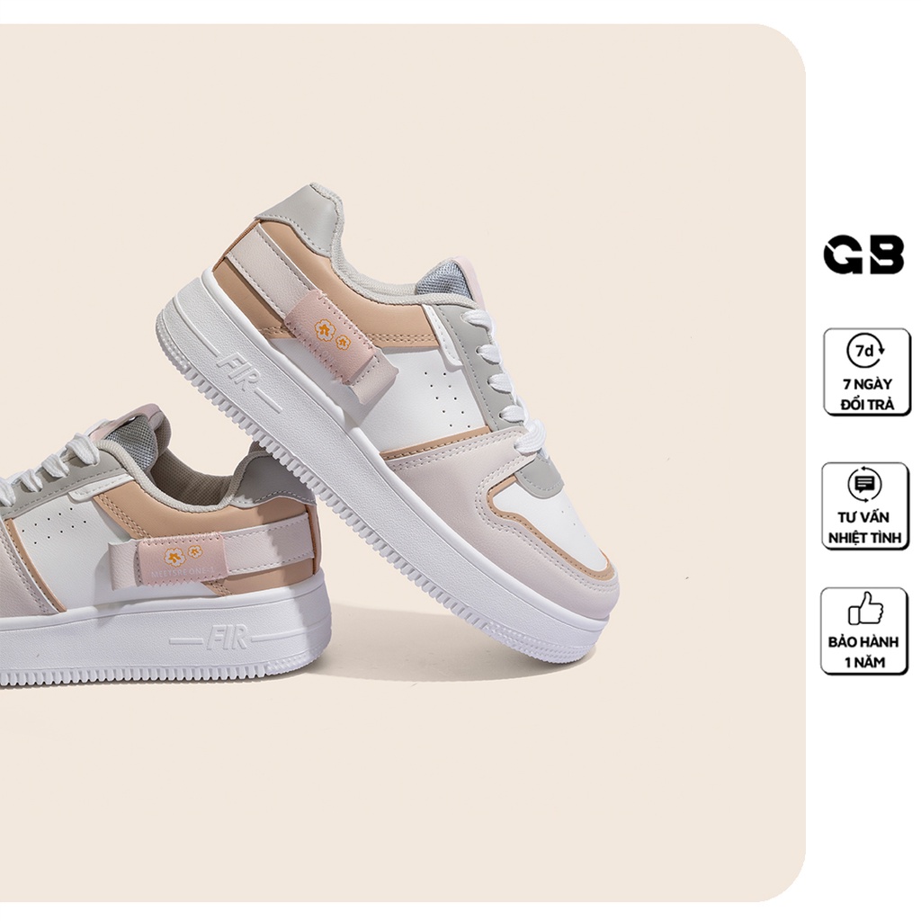 Giày Sneaker Nữ Hàn Quốc Giày BOM Đế Êm Thích Hợp Đi Làm, Đi Học Chơi giayBOM GB Prime Mix Color B1111