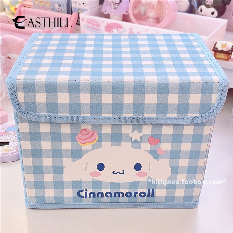 Hộp Đựng Đồ In Hình Cinnamoroll My Melody Kuromi Đáng Yêu Cỡ Lớn 19Cmx14Cmx15Cm