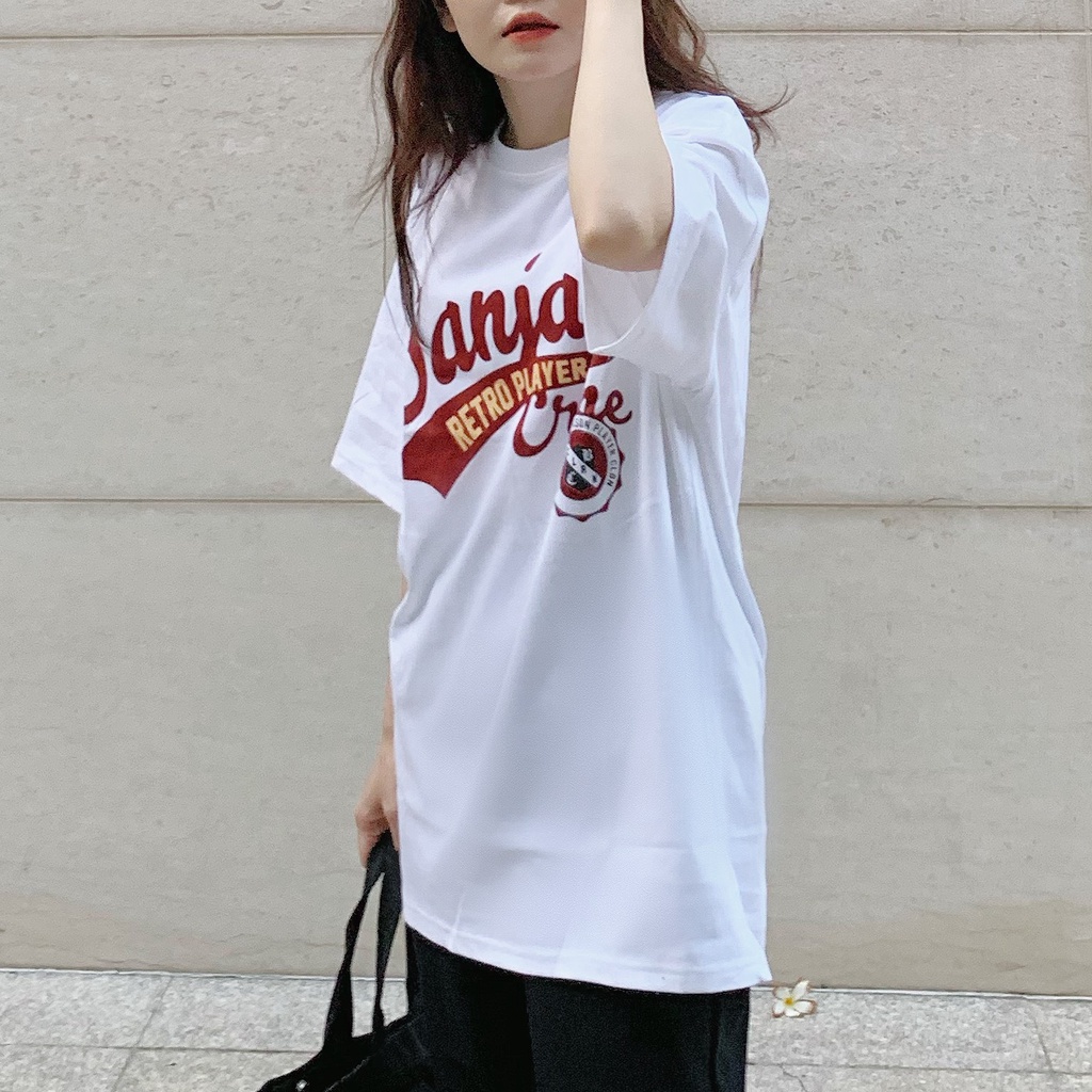 Áo Thun Tay Lỡ SANI Cotton 100% Form Rộng Nam Nữ Unisex
