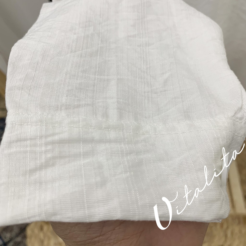 Áo sơ mi đũi trắng Form rộng Oversize  phong cách Ulzzang Hàn Quốc - Phối đồ cực sang
