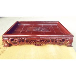 Khay đựng ấm chén giả gỗ