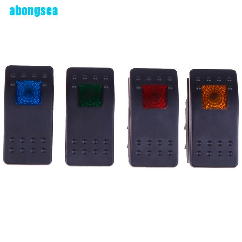 Công tắc bật/ tắt 4 Pin chống thấm nước tiện lợi cho xe hơi