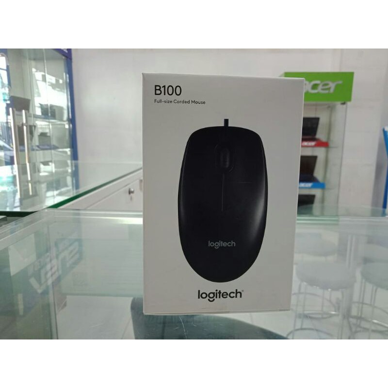 Chuột Máy Tính Logitech B100 Chính Hãng | BigBuy360 - bigbuy360.vn