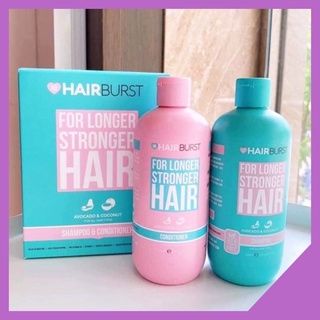 Set gội xả HAIRBURST kích thích tóc mọc dài hơn chắc khỏe hơn 350ml/chai nami_stacy