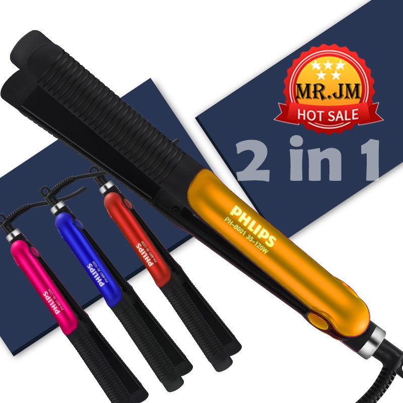 ⭐️✅⭐️Máy Uốn Duỗi Tóc 2in1 Máy Là Tóc Phlips Điều Chỉnh Nhiệt Chuẩn Salon Siêu bền kẹp êm không rít tóc nóng nhanh | BigBuy360 - bigbuy360.vn