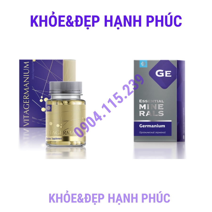[ Vitager chống oxy hóa, tăng đề kháng ] Thực phẩm bảo vệ sức khỏe VitaGermanium – 30 viên/hộp