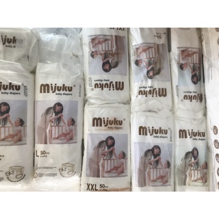 Bịch 50 miếng tả dán và quần miiju size s, m, l, xl, xxl, xxxl