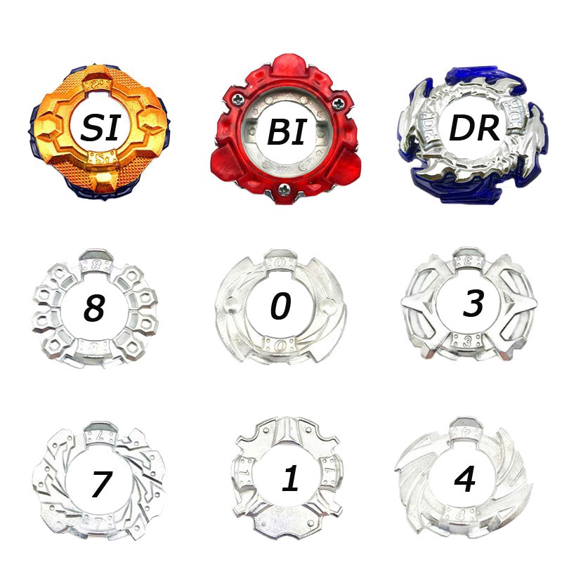 Vòng kim loại tiện lợi dành cho con quay đồ chơi của trẻ em