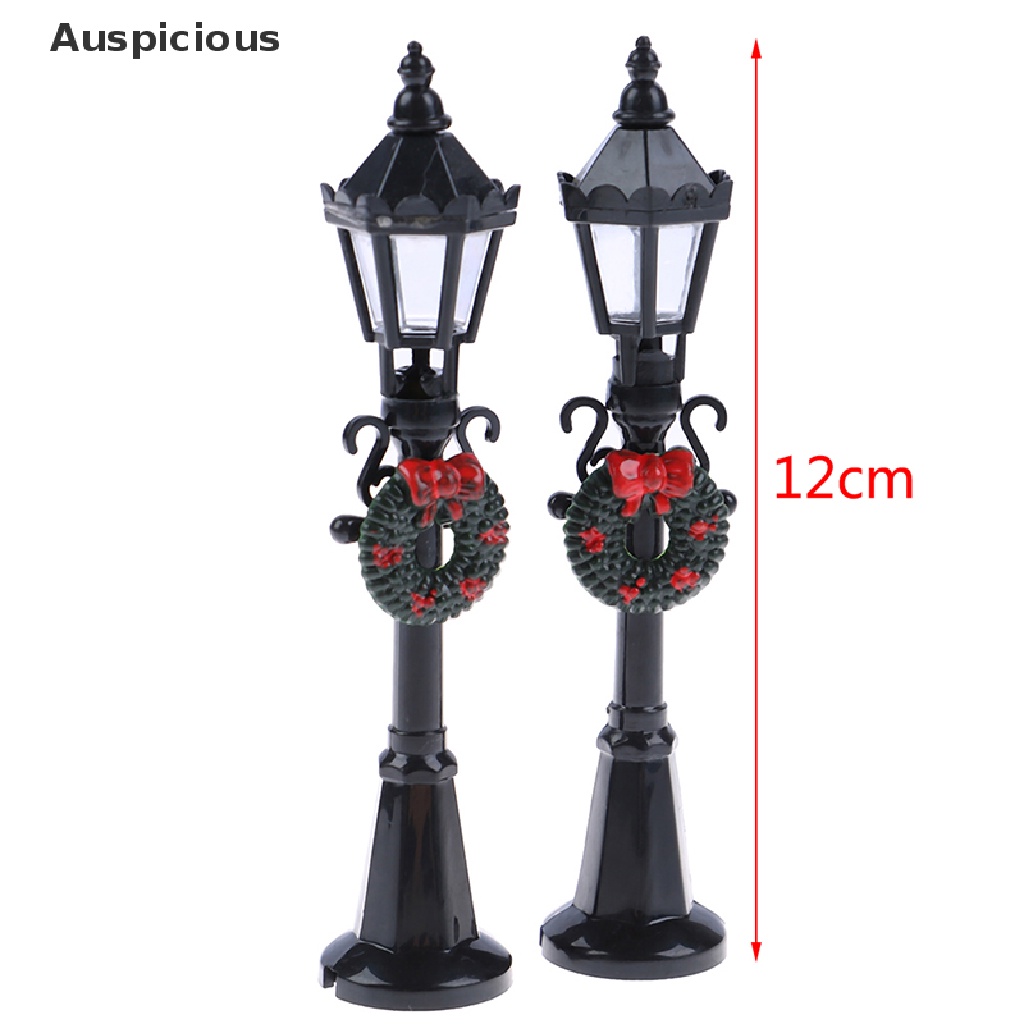 Mô Hình Đèn Đường Mini Tỉ Lệ 1 / 12 Trang Trí Nhà Búp Bê