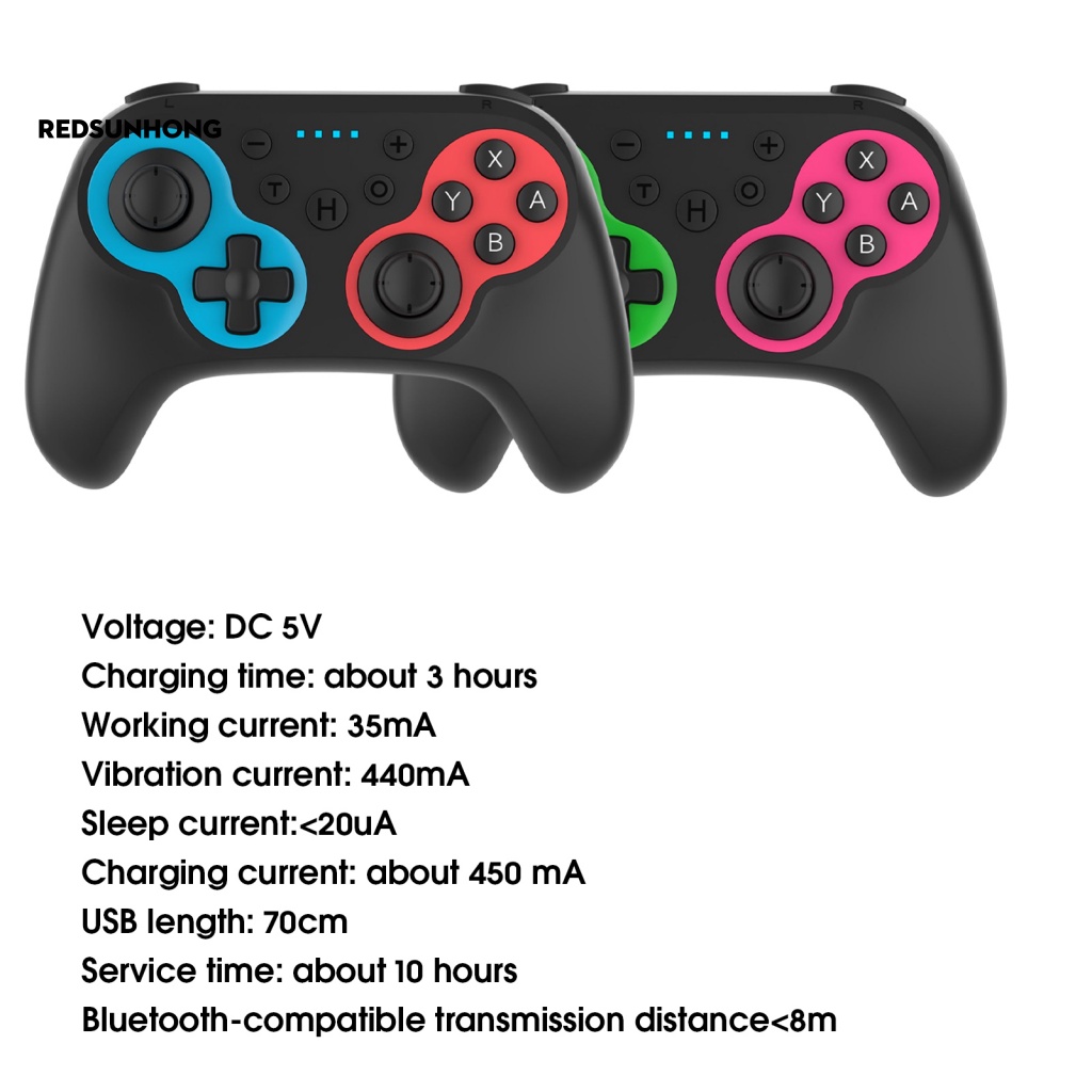 Tay Cầm Chơi Game Bluetooth RSH.z Có Còi Rung 3D