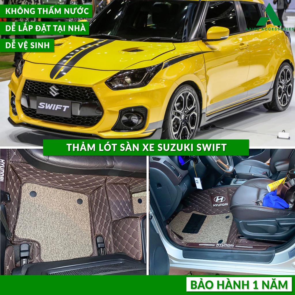 [GIÁ TẬN XƯỞNG][Hình Thật] Thảm Lót Sàn Xe Ô Tô SUZUKI SWIFT - Chống Nước, Chống bẩn, Dễ Lắp Giá Xưởng