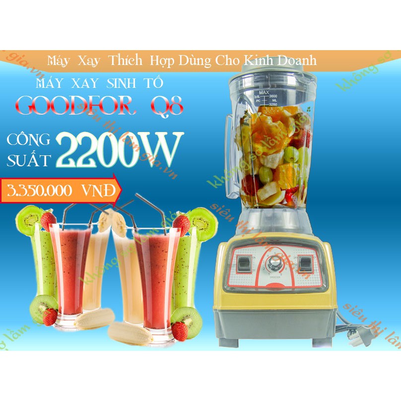 Máy Xay Sinh Tố Đậu Nành Đa Năng GoodFor Q8