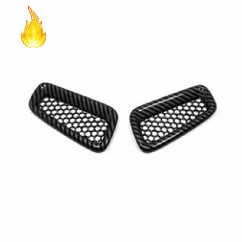 Miếng dán viền máy điều hòa xe hơi 11Th Gen Honda Civic 2022 bằng sợi carbon cao cấp