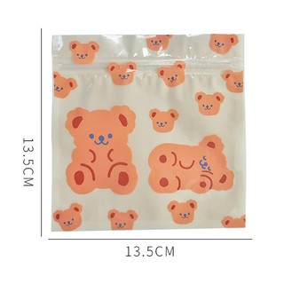 Túi Zip Mini Bag Nhựa Trong Suốt Hàn Quốc Đựng Đồ Đa Năng - Túi Zip Đựng Thực Phẩm
