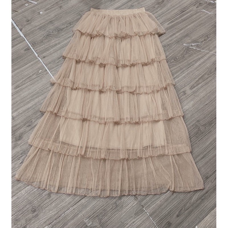 Chân váy lưới tầng QC hàng loại 1 | BigBuy360 - bigbuy360.vn