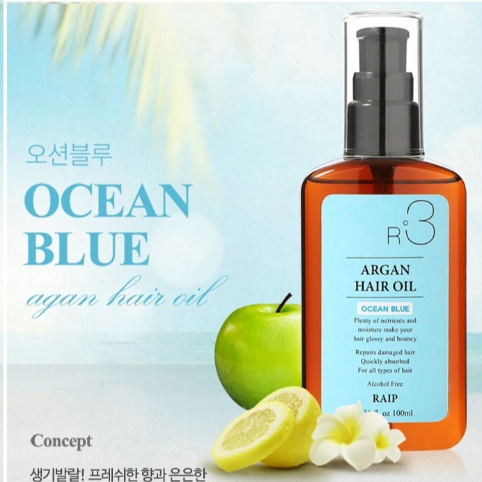 Dầu Dưỡng Tóc 💝FREESHIP💝 Tinh Dầu Argan Raip R3 Argan Hair Oil - Tinh Chất Dưỡng Phục Hồi Hư Tổn Tóc SP23