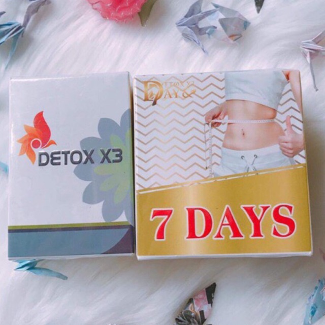 Combo 7days và detox x3 giảm cân D7