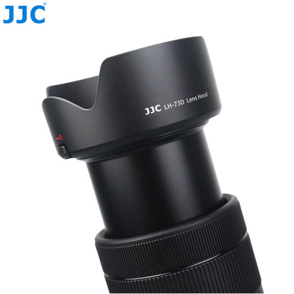 JJC EW-73D Loa che nắng máy ảnh Thay Thế EW-73D cho Ống kính Canon RF 24-105mm F4-7.1 IS STM &amp; Ống kính Canon EF-S 18-135mm F3.5-5.6 IS USM