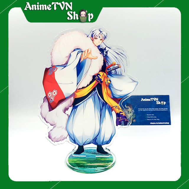 Tượng Mica Standee anime/manga InuYasha (Khuyển Dạ Xoa) - Nhựa Cứng Acrylic In nhiều chi tiết sắc nét