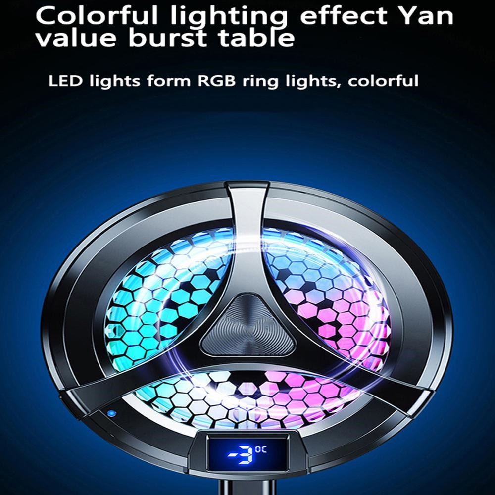 Quạt Tản Nhiệt Điện Thoại Không Dây Sạc Nhanh X36 5v 9v Có Công Tắc Từ Tính