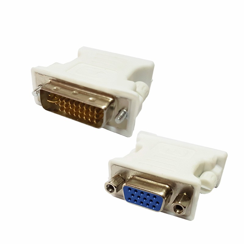 ĐẦU CHUYỂN DVI TO VGA Xả Kho) ĐẦU CHUYỂN DVI TO VGA (24+1, 24+5)  ĐẢM BẢO CHẤT LƯỢNG.Z DVI/1 DD5