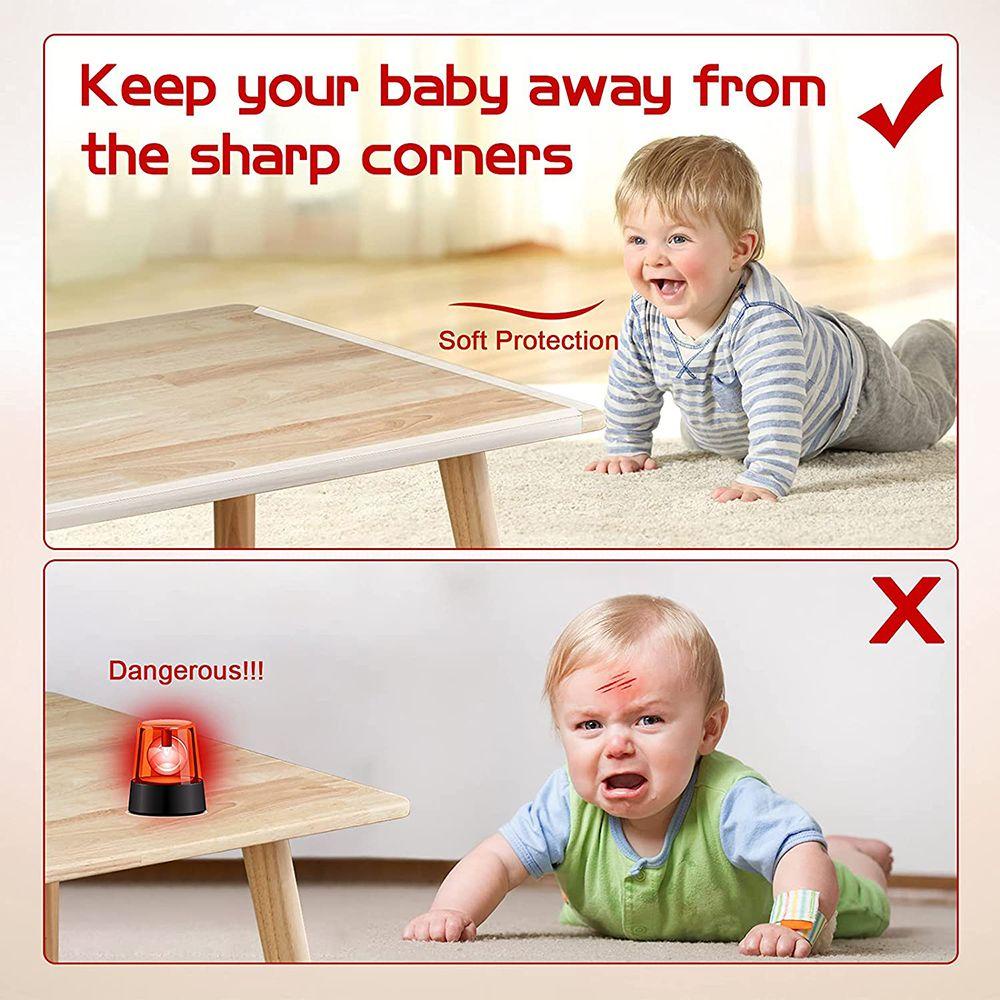 Dải Dán Góc Đồ Nội Thất Tự Dính Trong Suốt Chống Va Chạm KENT1 An Toàn Cho Bé