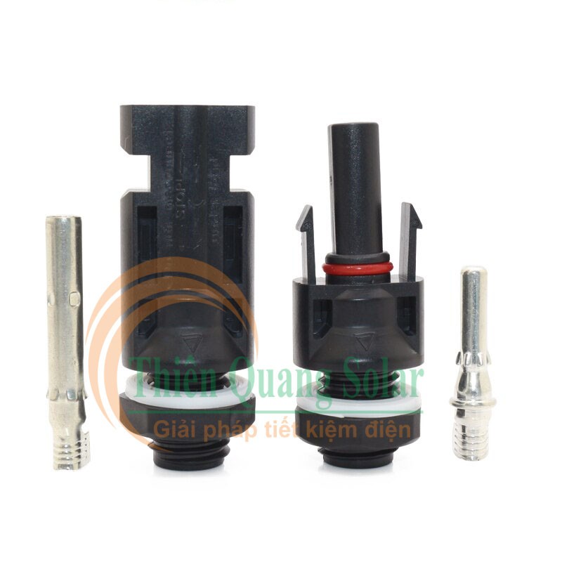 Đầu nối MC4 để gắn tủ điện năng lượng mặt trời