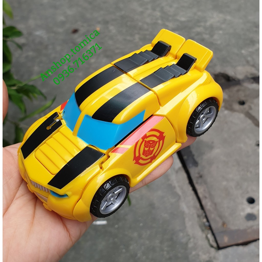 Robot Biến Hình Ô Tô Màu Vàng Bumblebee 1 Bước Cho Bé (Hasbro - Mỹ)