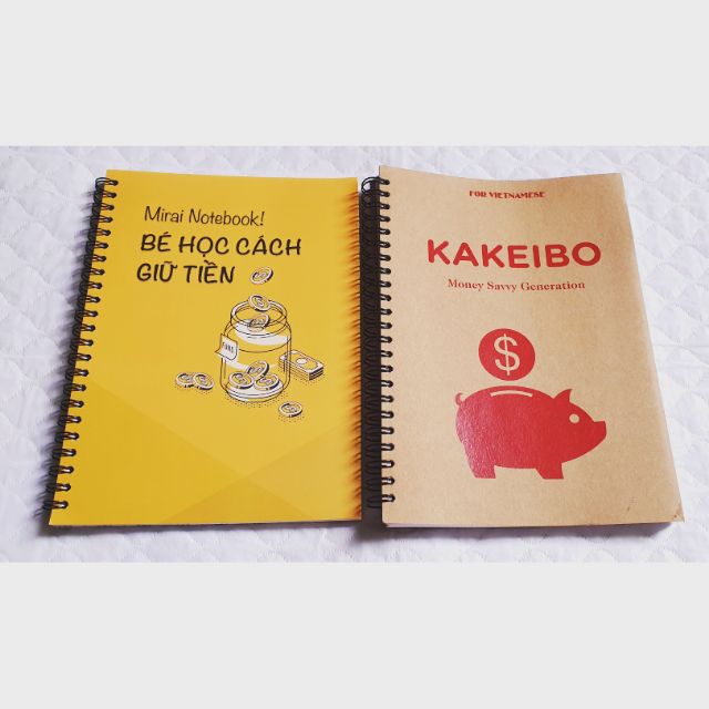 Combo sổ tay quản lý tiền bạc Kakeibo và Mirai | Shopee Việt Nam