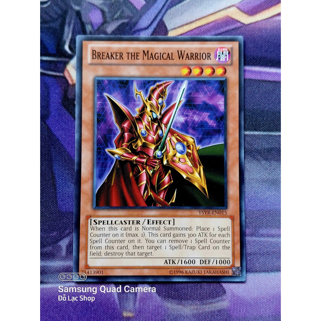 Thẻ Bài Mint90 Yugioh Monster Breaker the Magical Warrior - Common
