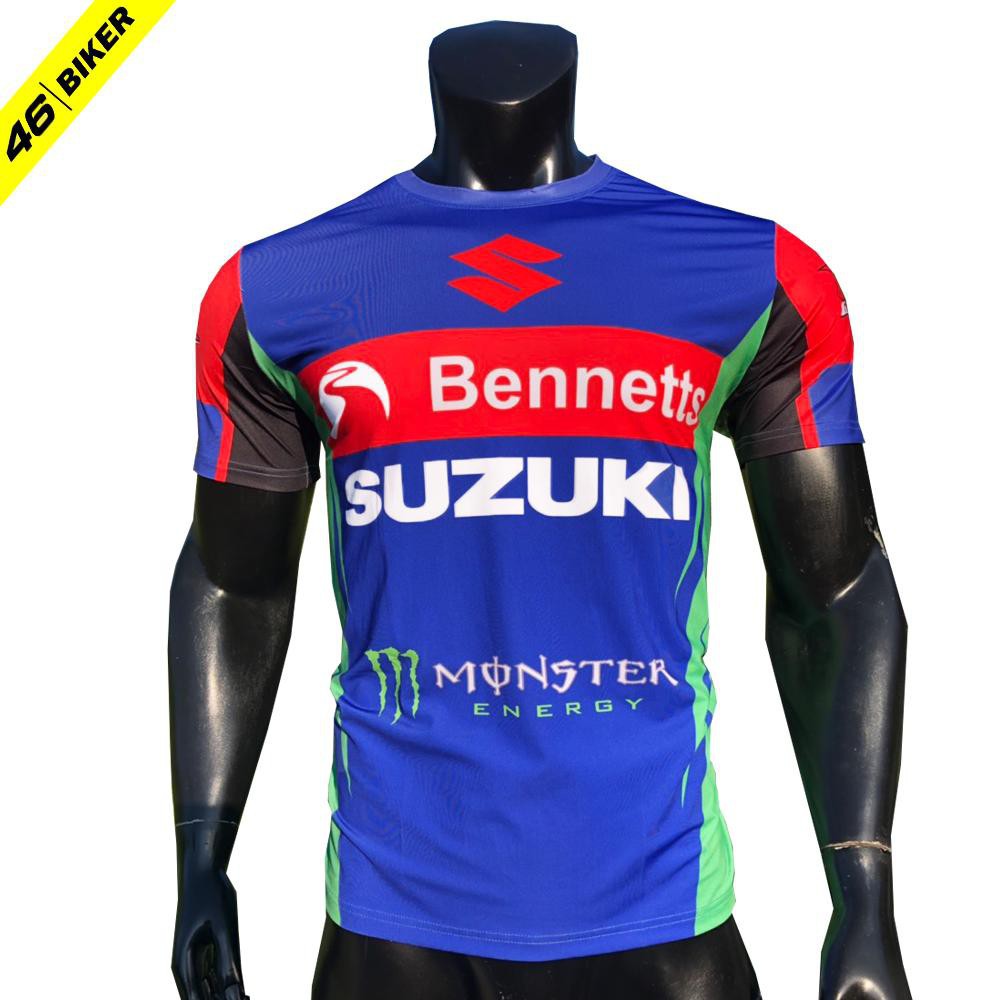 Áo Đấu Biker Hãng SUZUKI ⚡Free Ship⚡  Hàng Cao Cấp