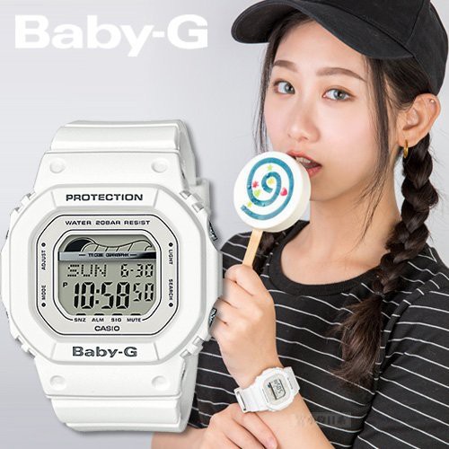 Đồng hồ nữ dây nhựa Casio Baby-G chính hãng Anh Khuê BLX-560-7DR