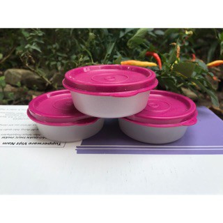 Hộp đựng nước chấm, ớt tỏi xay không bị bay mùi Tupperware Small Round Cont 80ml (1)