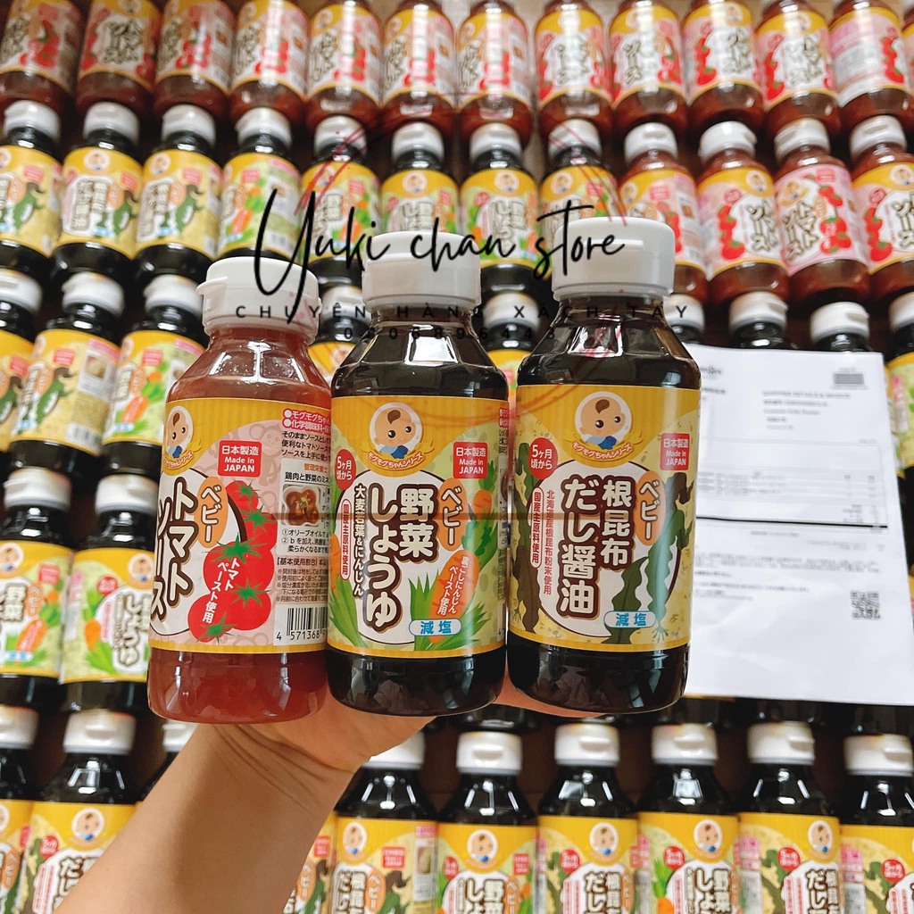 Nước tương tách muối Nhật Bản cho bé 5 tháng tuổi