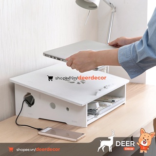 Giá Đỡ Laptop Có Khe Thoát Nhiệt - DEER DECOR