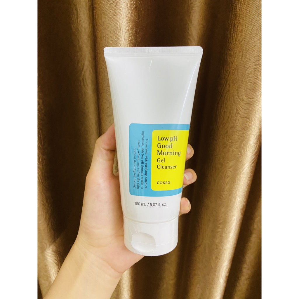 Sữa Rửa Mặt Cosrx Low pH Good Morning Gel Cleanser-150ml (có ảnh thật)