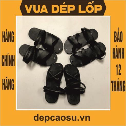 Dép cao su, dép Bác Hồ nhiều mẫu nhiều quai thương hiệu Vua Dép Lốp Phạm Quang Xuân, chính hãng, có bảo hành, ảnh thật