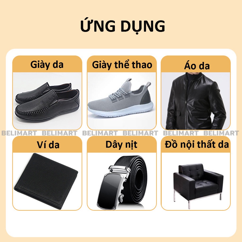 Keo dán giày thể thao siêu dính, keo dán giày da dùng nhiệt trong suốt không tổn thương da Beli BL004