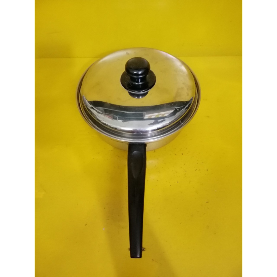 Quánh inox nội địa Nhật (Mỹ xuất Nhật), size 21cm, cao 8cm (375KT), Không dùng từ