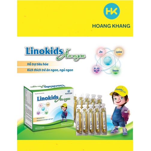 LINOKIDS ĂN NGON cho bé ăn ngon, không còn lười biếng ăn