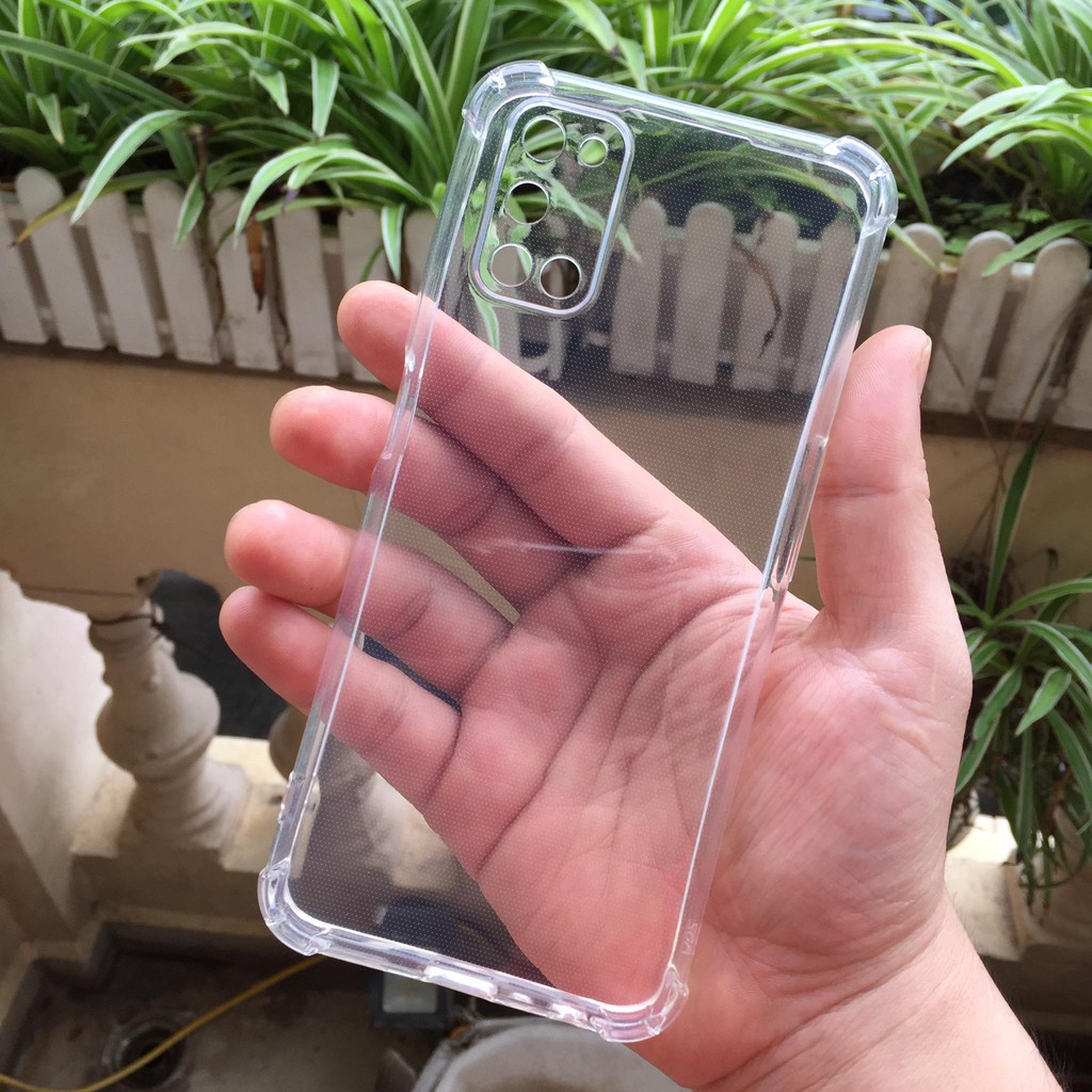 Ốp lưng cho Oppo A52/ A92 / A72 chống sốc trong suốt có gờ nhô cao 4 góc bảo vệ máy, bảo vệ camera