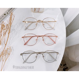 gọng kính kim loại unisex nam nữ đều mang được 5260
