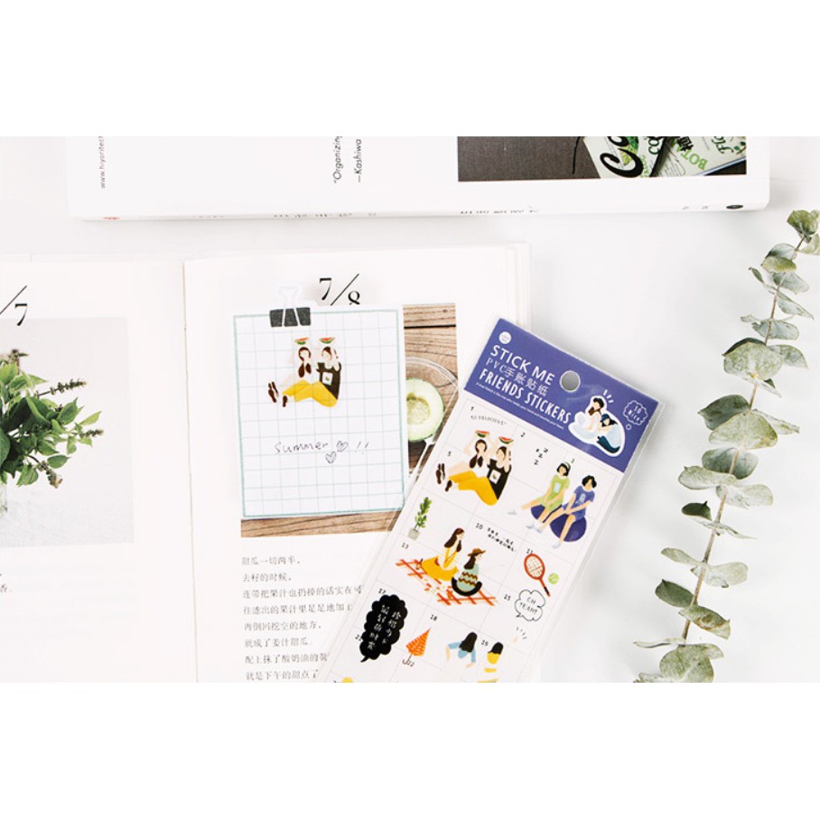 Sticker Stick me Dòng thời gian