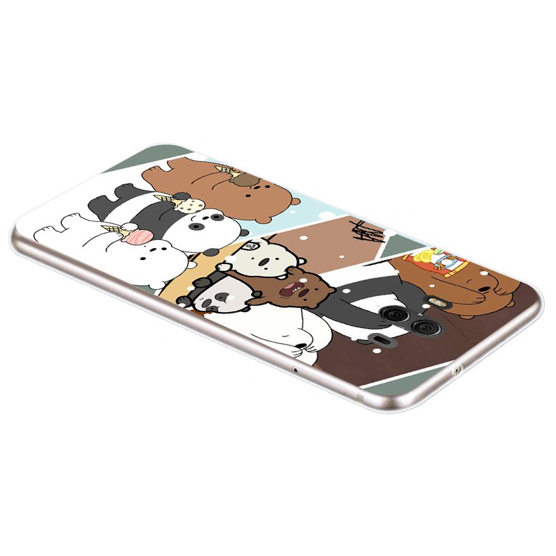 Ốp điện thoại silicone mềm nắp TPU họa tiết Three Bears pattern4 cho HUAWEI MATE 7 8 9 10 20 P8 9 10 20 LITE PLUS PRO