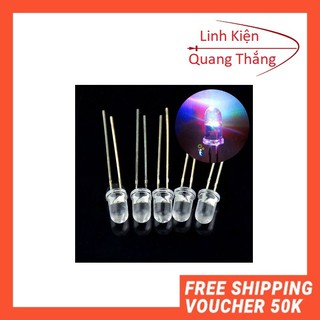 combo 10 led 3 màu rgb 2 chân