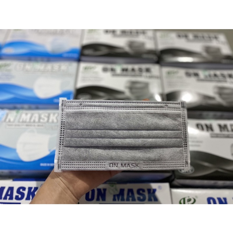Khẩu trang y tế ON MASK 4 lớp kháng khuẩn chính hãng hộp 50c | BigBuy360 - bigbuy360.vn