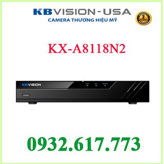 Đầu ghi hình camera IP 8 kênh KBVISION KX-A8118N2