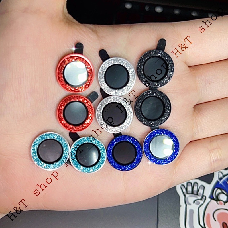 Cường lực bảo vệ camera iphone 11 / 12 MINI / 12 nhũ kim tuyến